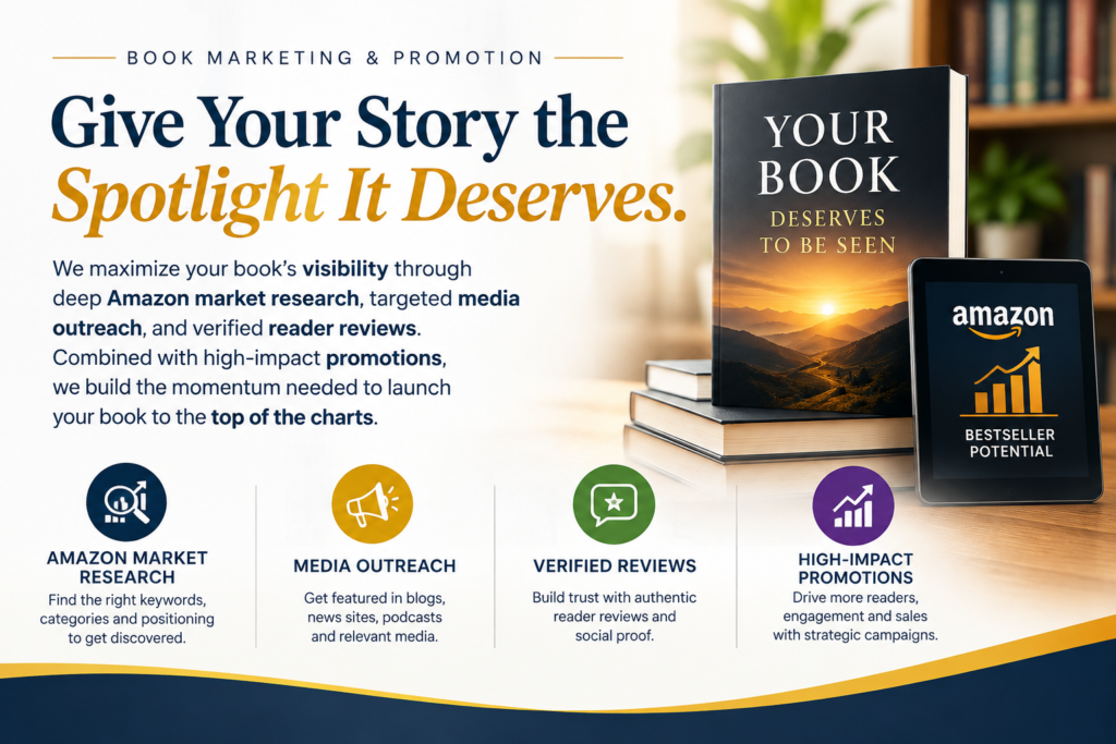 book marketing promotion reader review @joshteamtech publicity and digital ltd